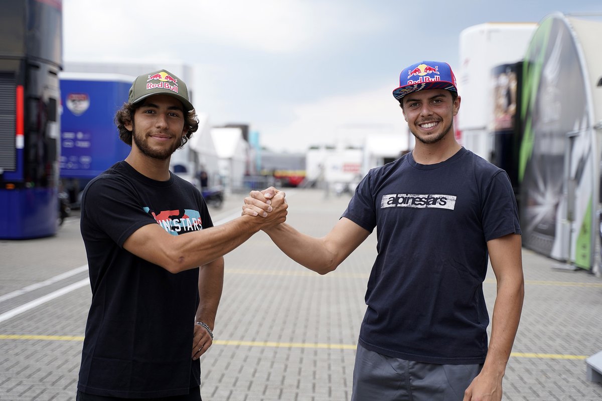 Enea Bastianini et Fabio Di Giannantonio