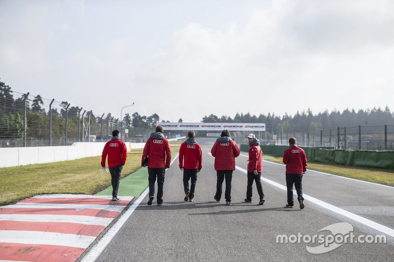 Джеймі Грін, Audi Sport Team Rosberg, Audi RS 5 DTM гуляє по треку