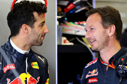 Крістіан Хорнер, голова Red Bull Racing Team та Даніель Ріккардо, Red Bull Racing