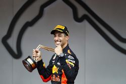 Race winner Daniel Ricciardo, Red Bull Racing