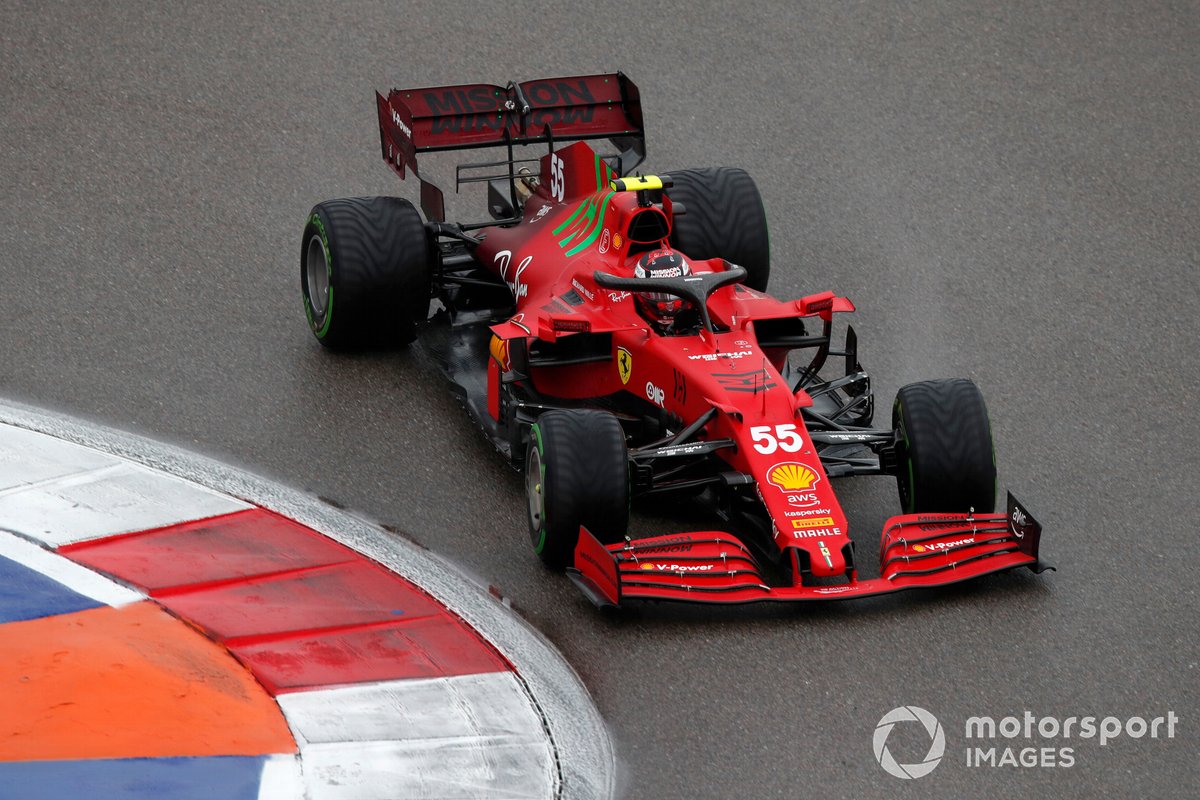 Carlos Sainz Jr, Ferrari SF21