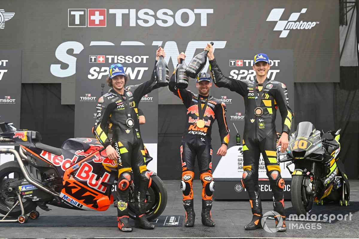 Bezzecchi y Marini, doble podio en la sprint del sábado en Argentina