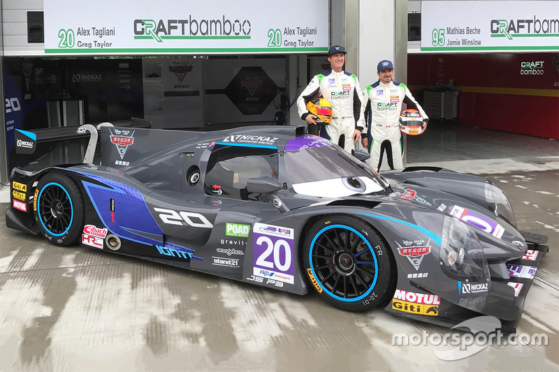 #20 Craft Bamboo Racing Ligier JS P3: Alex Tagliani, Greg Taylor