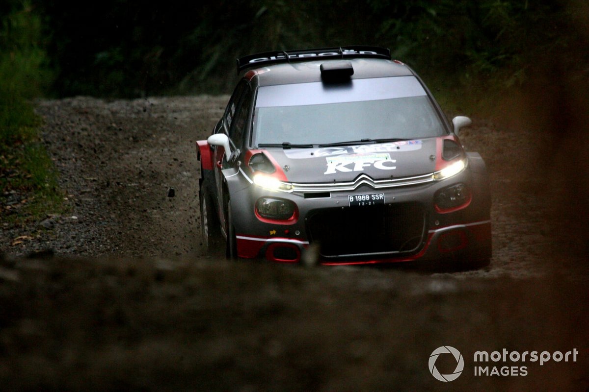 Sean Gelael #10 Team Jagonya Ayam, Citroen C3 R5.