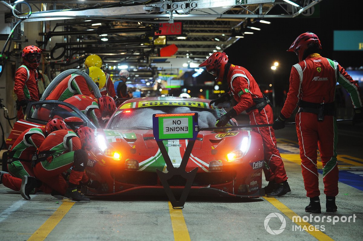 #51 AF Corse Ferrari 488 GTE EVO LMGTE Pro, Alessandro Pier Guidi, James Calado, Côme Ledogar