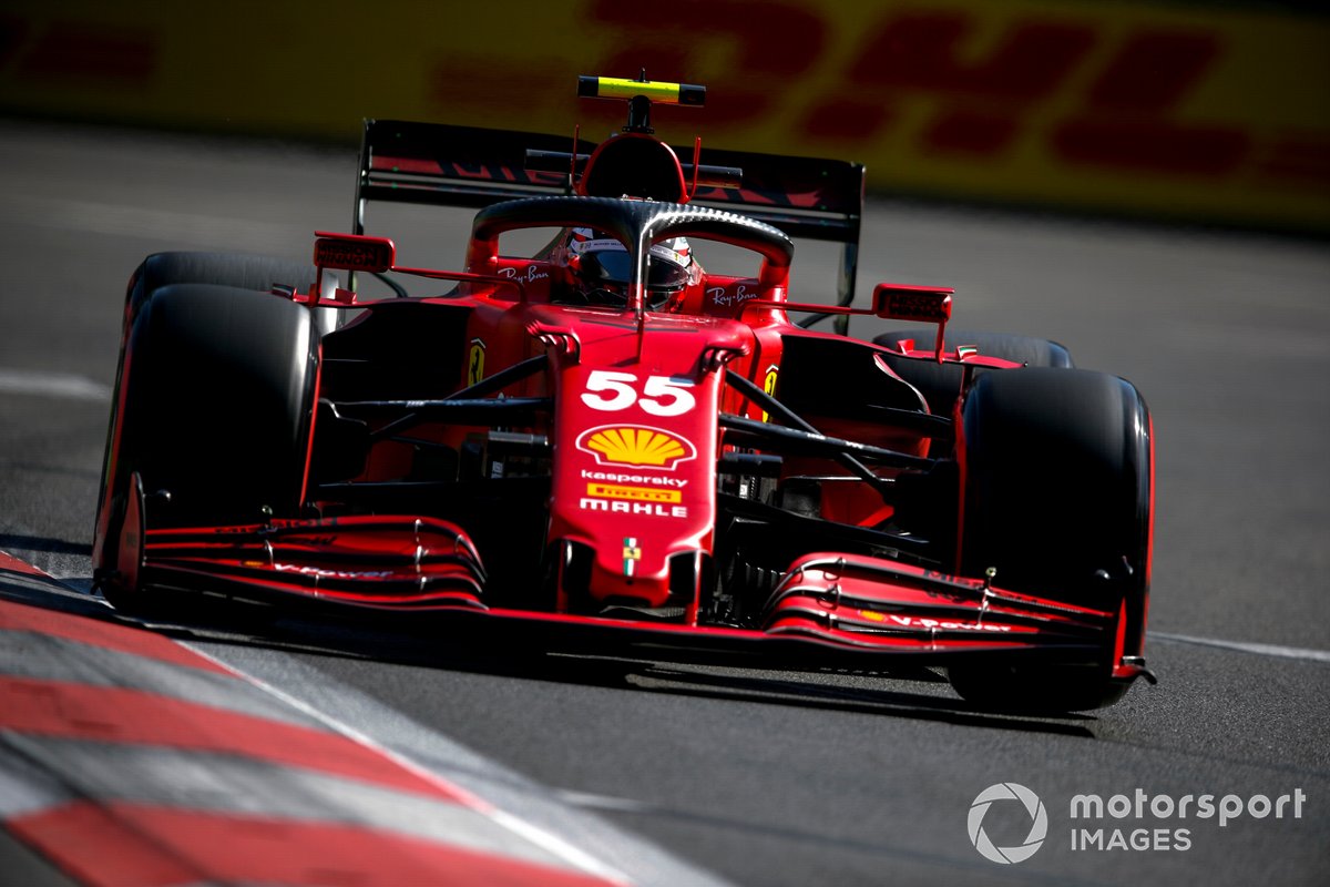 Carlos Sainz Jr., Ferrari SF21
