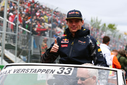 Max Verstappen, Red Bull Racing nella sfilata dei piloti