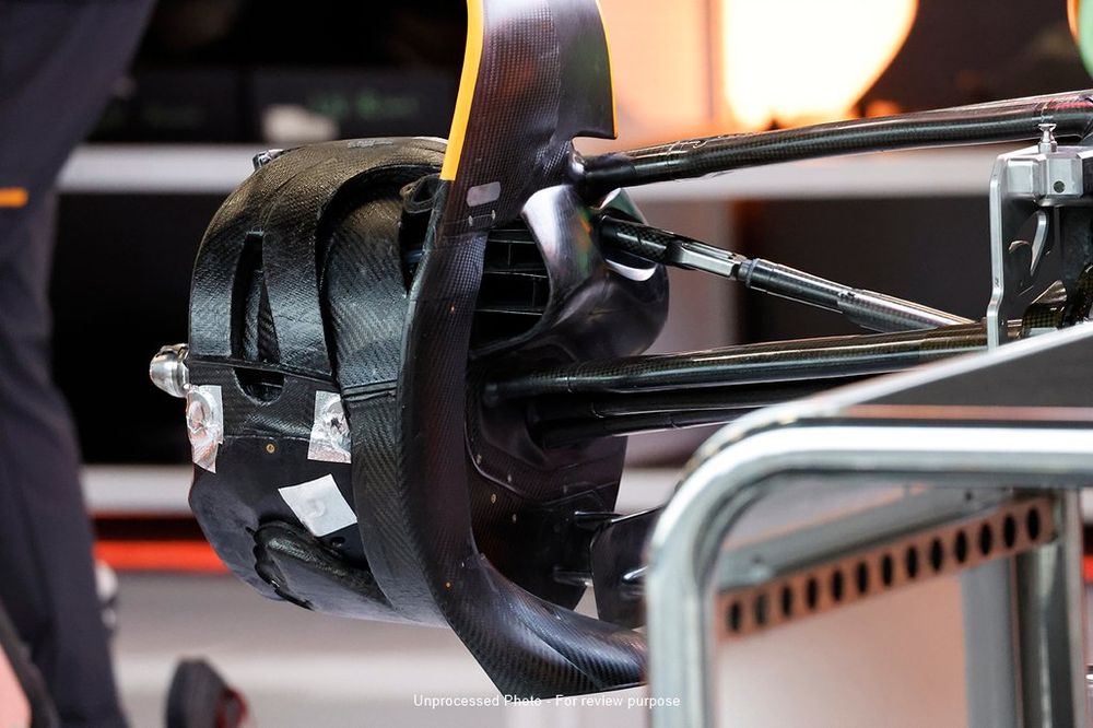 Red Bull Racing RB19 detalle del tambor de freno