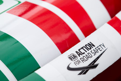 FIA Action for Road Safety on the #51 AF Corse Ferrari 488 GTE