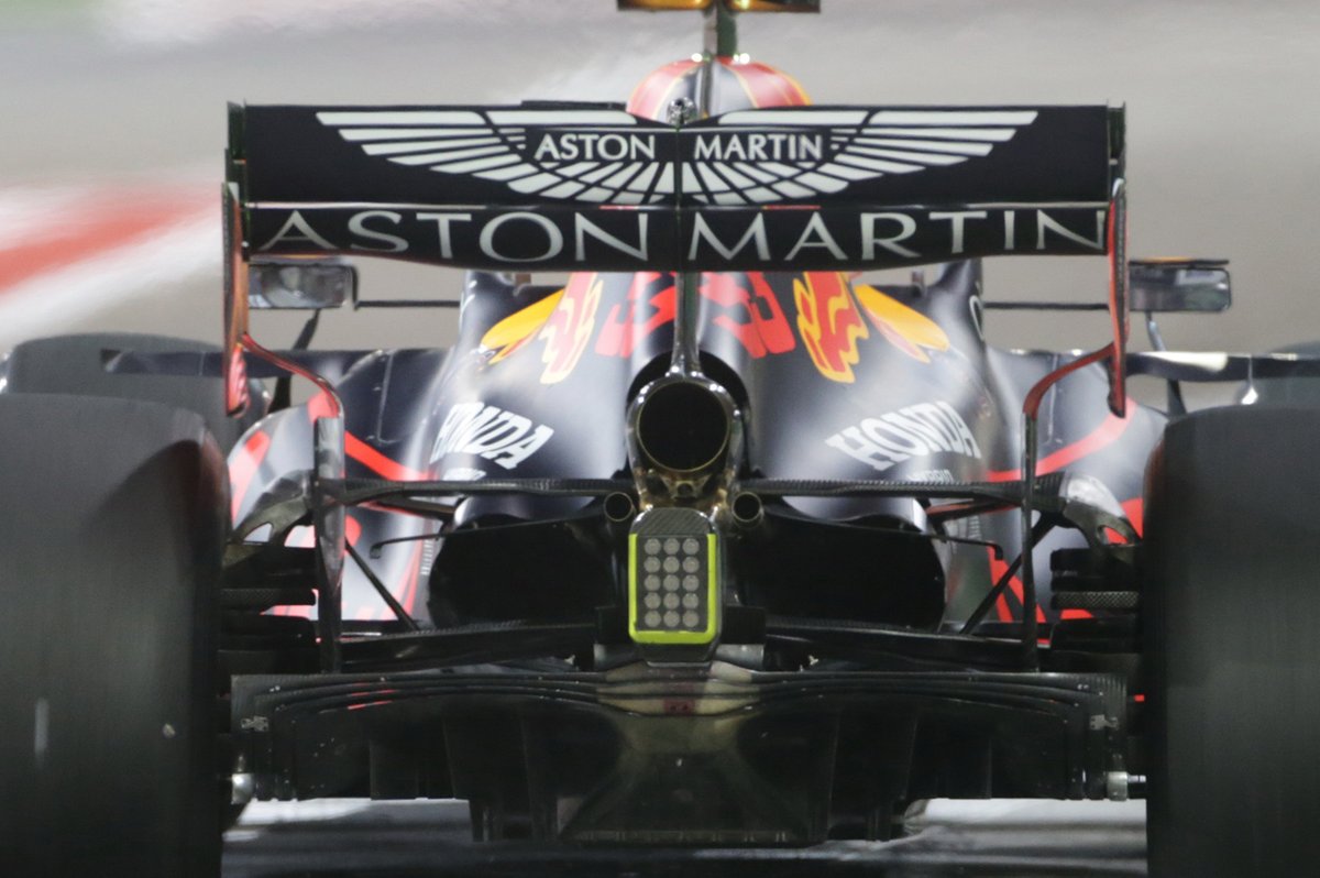 Red Bull Racing RB16 rear detail