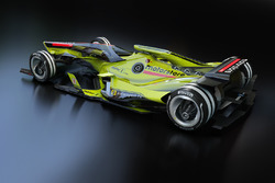 Fantasy F1 design van de toekomst