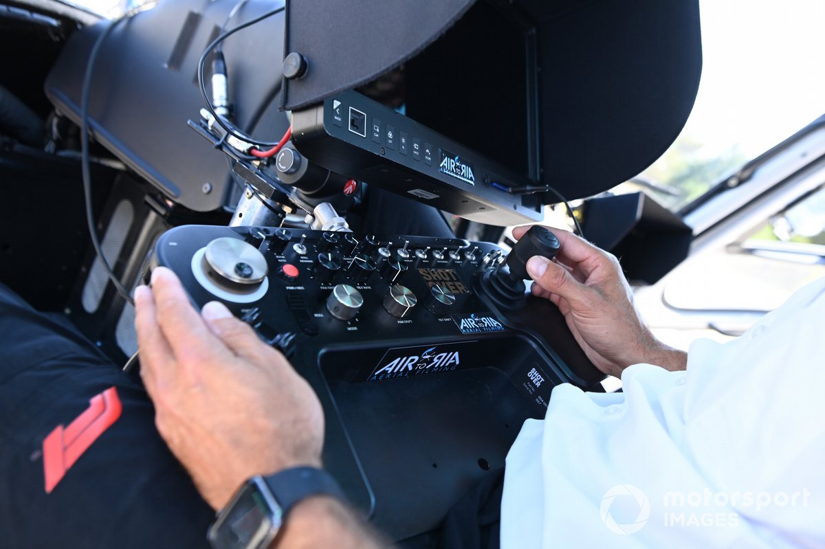 De indrukwekkende controller voor de Shotover F1-camera.