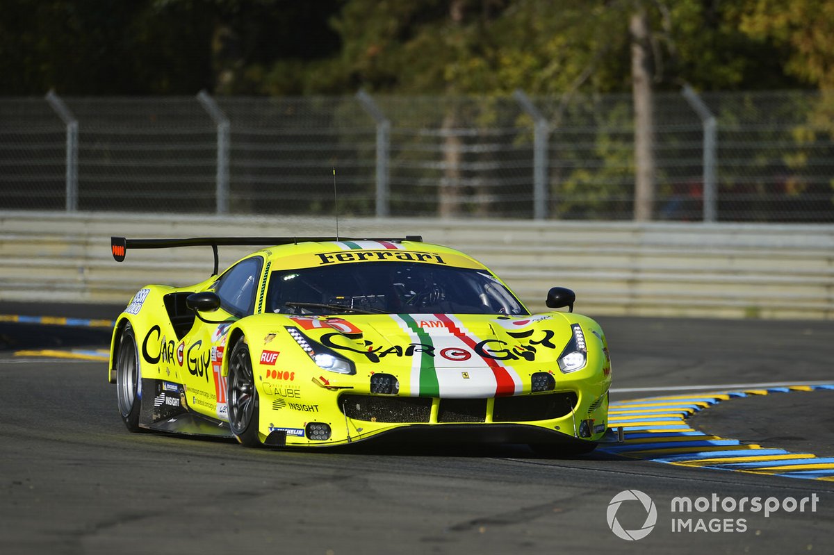 P49 #70 Mr Racing Ferrari 488 GTE Evo: Takeshi Kimura, Vincent Abril, Kei Cozzolino