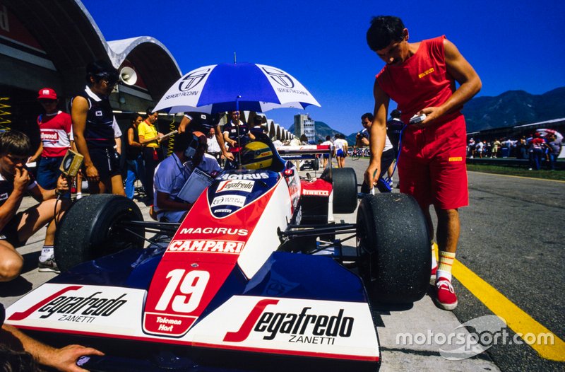 Ayrton Senna, Toleman TG183B Hart