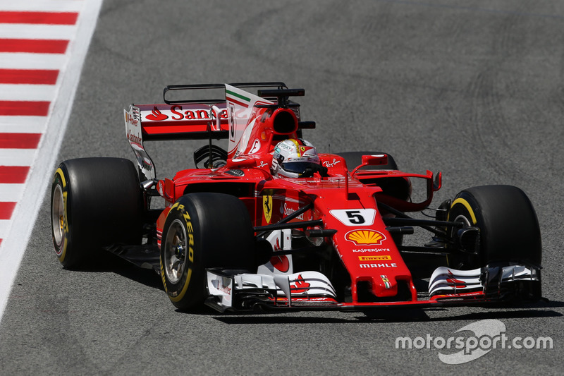 2. Sebastian Vettel, Ferrari SF70H
