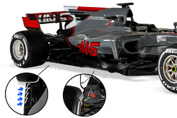 Haas F1 Team VF-17 detay