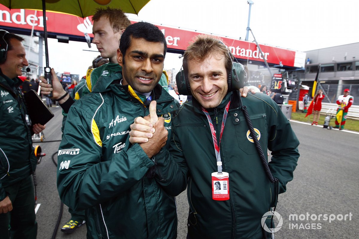 Karun Chandhok, Jarno Trulli, Team Lotus