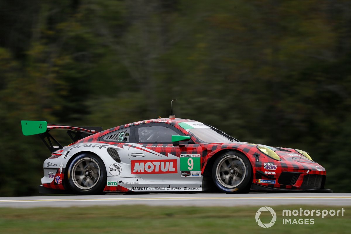 #9: Pfaff Motorsports Porsche 911 GT3R, GTD: Zacharie Robichon, Laurens Vanthoor