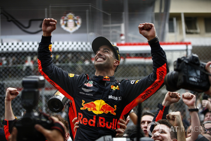 Победитель Даниэль Рикардо, Red Bull Racing