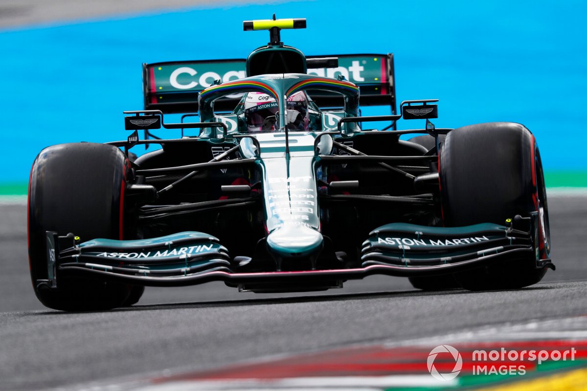 P14 Sebastian Vettel, Aston Martin AMR21