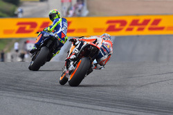 Valentino Rossi, Yamaha Factory Racing and Dani Pedrosa, Repsol Honda Team