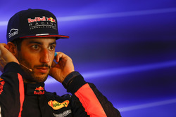 Third place Daniel Ricciardo, Red Bull Racing, in the Press Conference