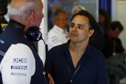 Felipe Massa, former Williams Martini Racing driver visits his old team