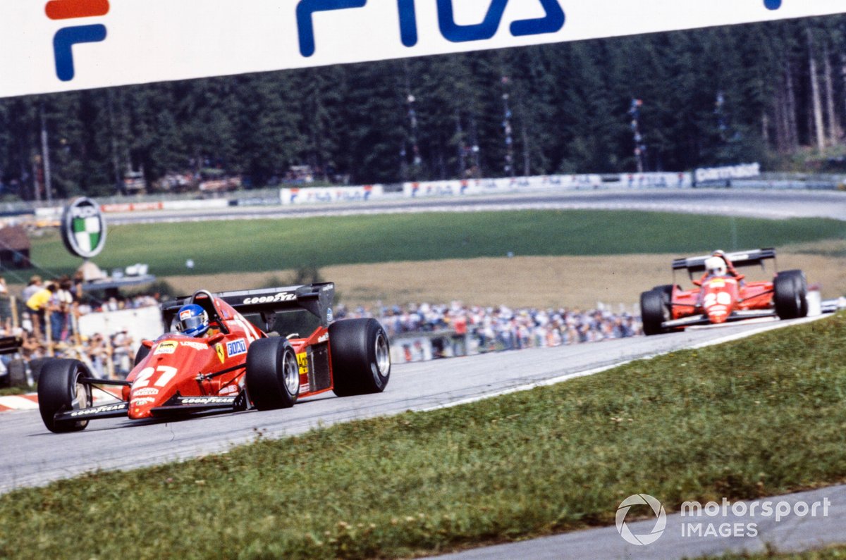 Tambay made a success of his time at Ferrari and was joined by Arnoux for 1983 as they secured the constructors' title - and a 1-2 in Austria