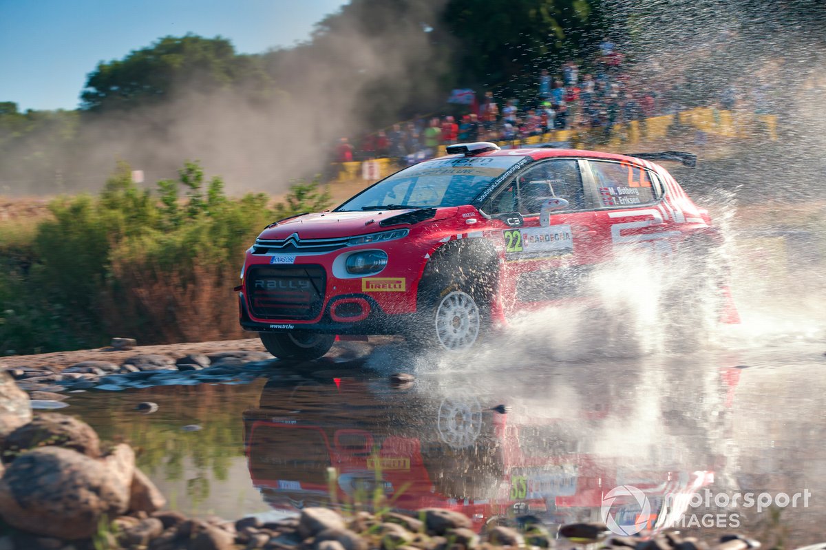 Mads Østberg, Torstein Eriksen, TRT World Rally Team Citroen C3 Rally2