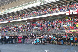 Minuut stilte voor Luis Salom