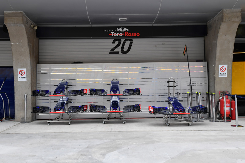 Нос боліда Scuderia Toro Rosso STR13