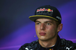 Max Verstappen, Red Bull Racing in de persconferentie