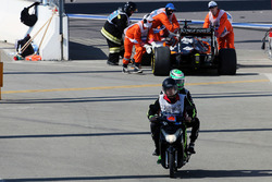Nico Hulkenberg, Sahara Force India F1 retired from the race at the start