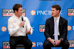 Scott Dixon, Chip Ganassi Racing, Bill Demchak, PNC CEO, Connie Bond Stuart, PNC