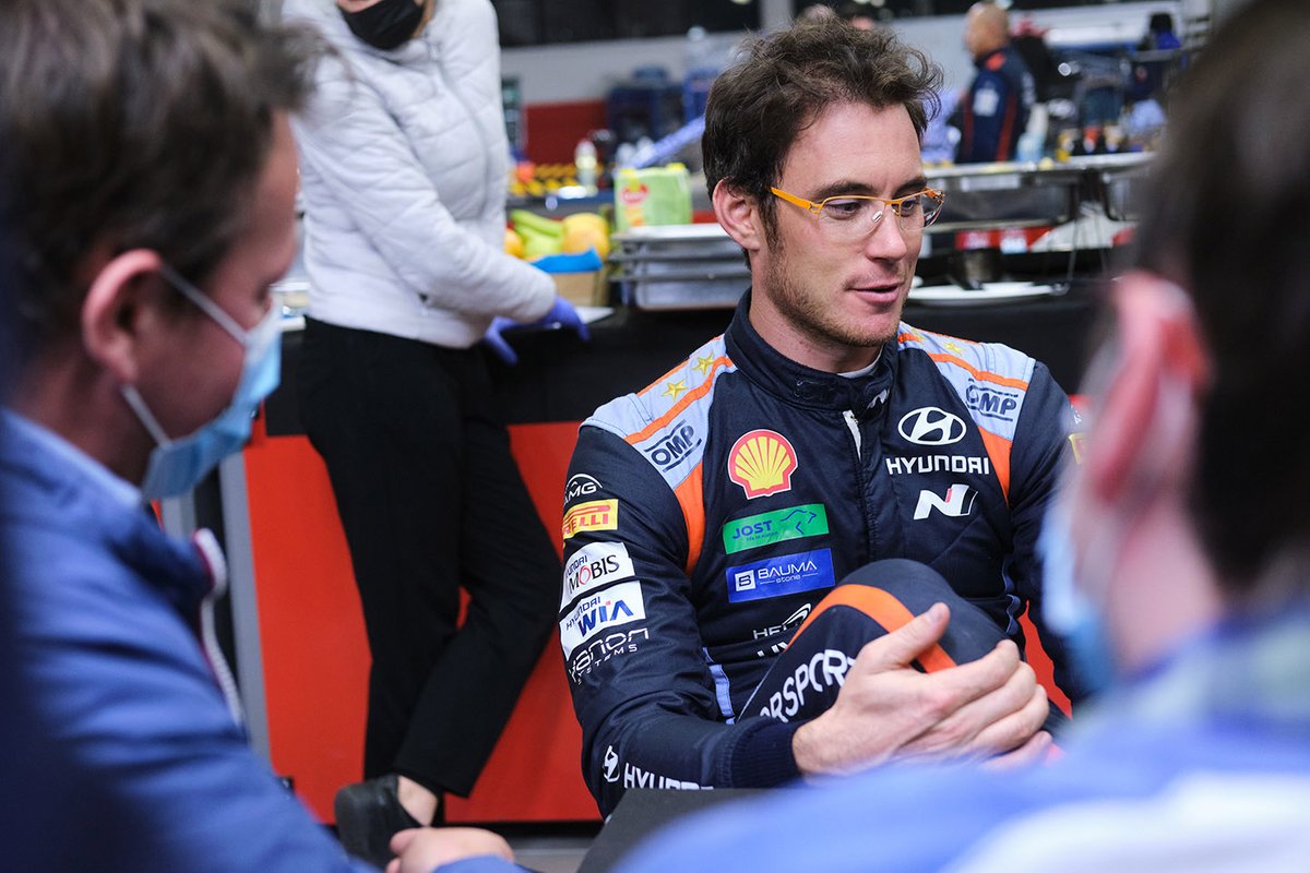 Тьерри Невилль, Hyundai World Rally Team, тесты Hyundai i20 Coupe WRC