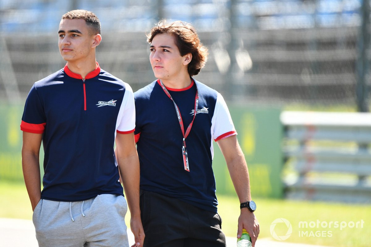 Reshad De Gerus, Charouz Racing System, dan Enzo Fittipaldi, Charouz Racing System