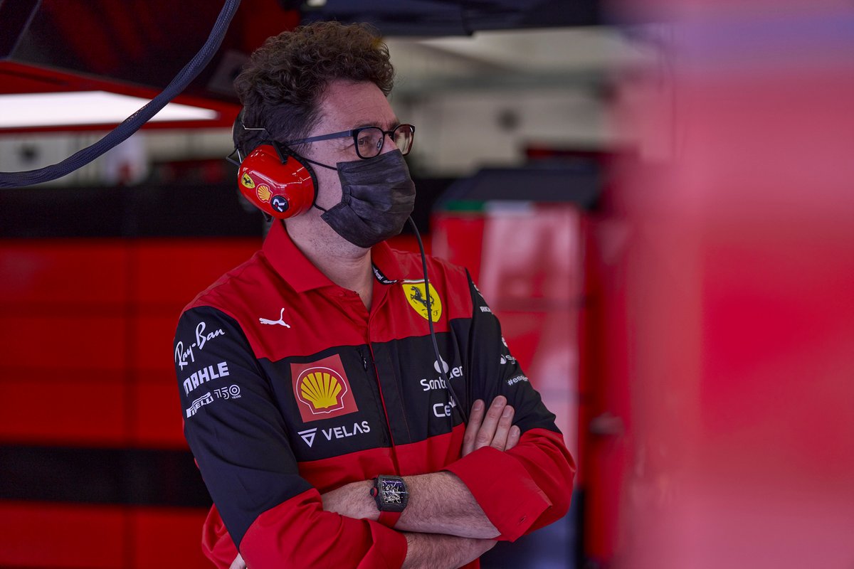 Mattia Binotto, Team Principal, Ferrari