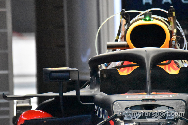 Detalle frontal del Red Bull