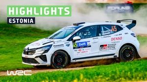 Delfi Rally Estonia Saturday WRC3 highlights