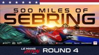 Live - Round 4: 500 Miles of Sebring