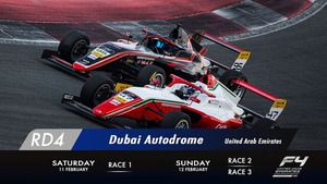 Live - Round 4: Dubai Autodrome - Race 3