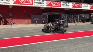 El Haas VF-19 se estrena en pista por primera vez