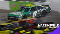 Berry makes contact with Earnhardt, loses tire at Martinsville