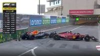 Crash Sergio Perez in kwalificatie F1 GP Monaco 2022
