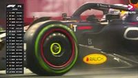 Eerste ronde Verstappen en moment Latifi in VT1 F1 Singapore