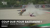 Enea Bastianini chute et perd gros au championnat