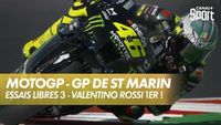 Valentino Rossi en tête des EL3 à Misano