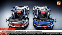GTWC: Tandy, Vanthoor join KCMG for Spa 24h title defence