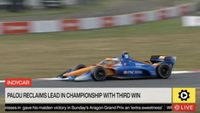 IndyCar: Palou se recupera del caos en la curva 1 de Portland para ganar