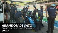 L'Abandon de Marino Sato dans la course sprint